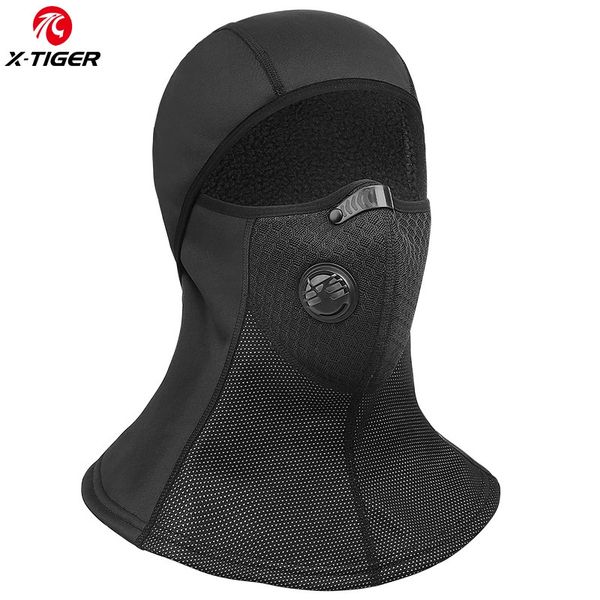 X-tigre Maschera per ciclismo invernale Vice Terma Tenere Caldo Maschera Ski Maschera da pesca da Ski Cappello da sci Ciclaggio Bicchie di allenamento per le versioni Maschera 231220 231220