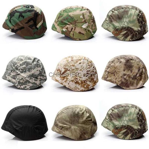 Capacetes de escalada 2023new m88 capa de capacete pano camo capa de pano camuflagem camuflagem cabeça capa acessórios capacete