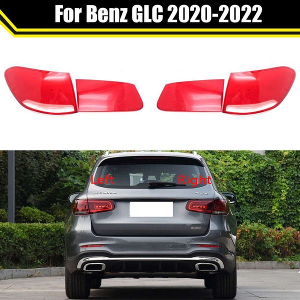 Per Benz GLC 2020 2021 2022 Auto Fanale Posteriore Luci Dei Freni di Ricambio Auto Posteriore Borsette Copertura Maschera Paralume