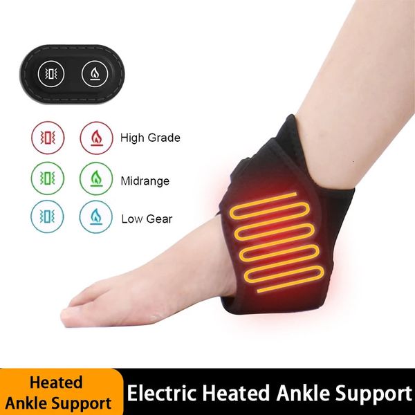 Altri articoli per la salute e la bellezza Riscaldamento elettrico USB Massaggiatore per caviglia Cinghie di compressione Artrite Assistenza sanitaria Supporto per il piede Protezione Brace Cintura avvolgente 231220