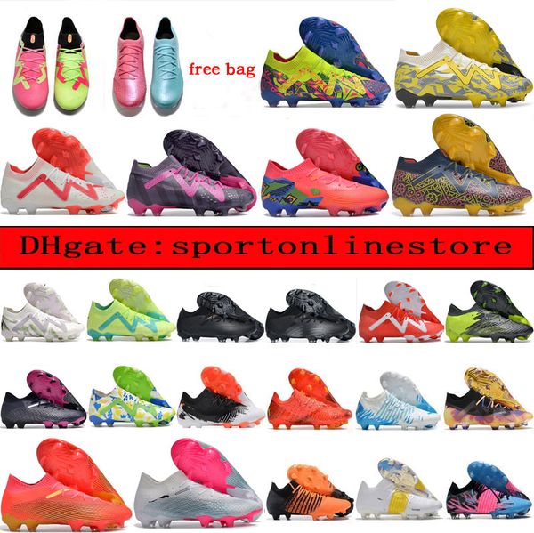 Botas de futebol masculino BOTAS DE BOTAS DE PRESENTE FUTURO Z 1.4 2.3 1.3 Cleats de futebol Liberty Liberty FG Sapatos ao ar livre Scarpe Designers de calcel