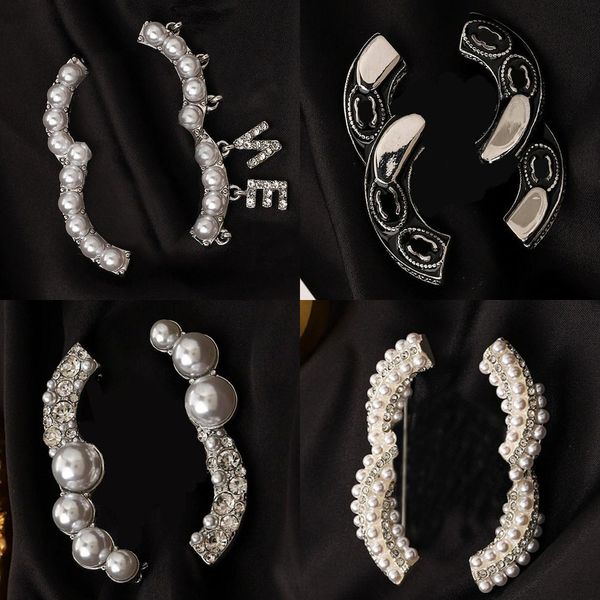 Designer Spectoni da donna per pin di moda gioielleria da uomo marca lettera in acciaio inossidabile spillo a diamanti placcati Pin sposa festa regalo di Natale Ama gli accessori ES