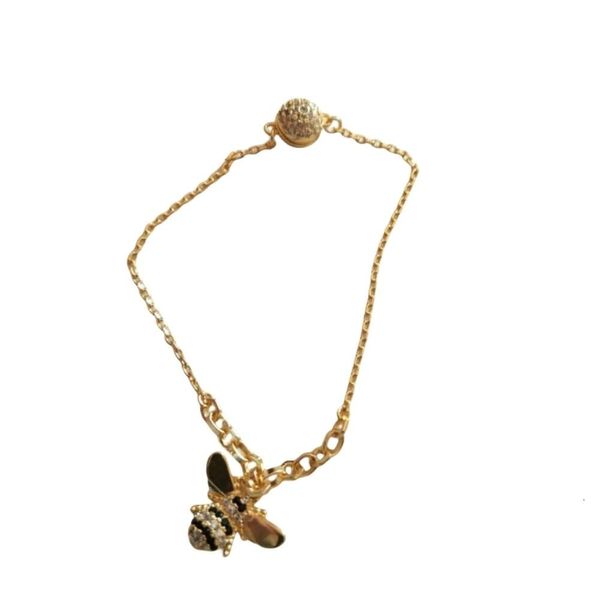 Swarovski-Halskette, Designer-Schmuck für Damen, Original-Qualität, Anhänger-Halsketten, Damen-Schnalle-Bienen-Armband, Geschenk