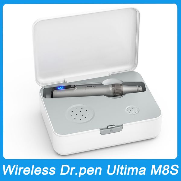 Dr.pen Auto Micro Needle System Ultima M8S Dermapen Hautpflege Schönheitsmaschine Haarwachstum Anti Aging Mesotherapie Hautverjüngung Dr. Derma Pen Nadeln Roller Stempel