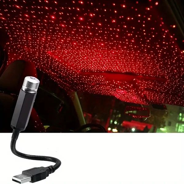 Rimuovere gli accessori per auto per decorazioni per la casa con questa luce atmosfera USB - Perfetto per Halloween, Natale, feste da campeggio