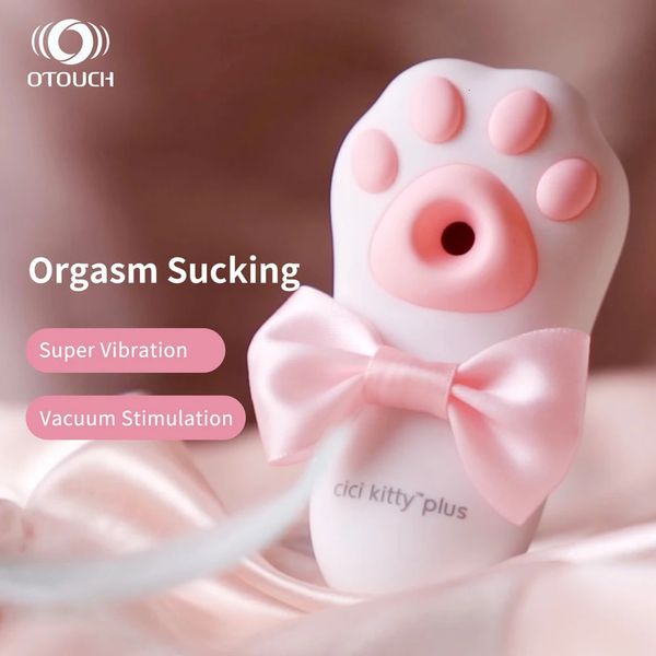 Vibratori OTOUCH CICI KITTY PLUS Clit Sucker Vibratore per donne Stimolatore del clitoride Succhia vuoto Masturbatore femminile Sex Shop Giocattoli per adulti 231219