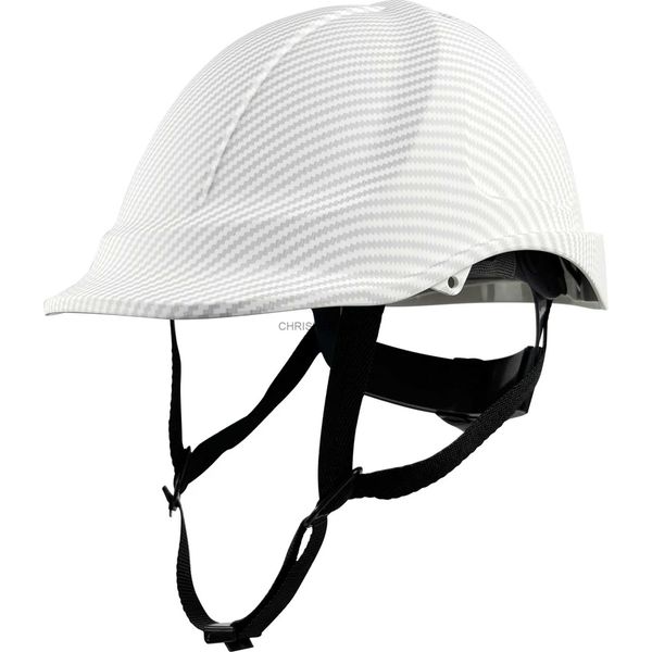 Capacetes de escalada Novo capacete de segurança CE para engenheiro ABS Hard Hat para homens leve ventilado trabalho industrial proteção padrão de fibra de carbono