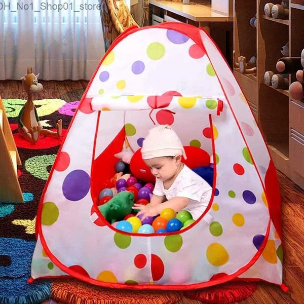 Brinquedo tendas de brinquedo bola bola poça de bola de oceano tenda de bola interna externa portátil portátil tenda de tenda de playpen brinquedos infantis infantis do presente q231220
