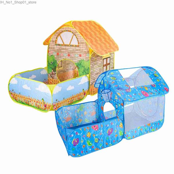 TENTES de brinquedo portátil Tent Toys Kids jogam barraca para pátio de playground jarda presentes q231220