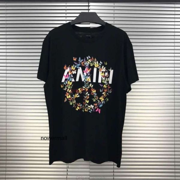 Imiri Luxury Tees Печать Amari Amiiri Мужчины Женщины -дизайнерская модная одежда Амиргии Амиллы Ам Футболка Письмо Бабочка