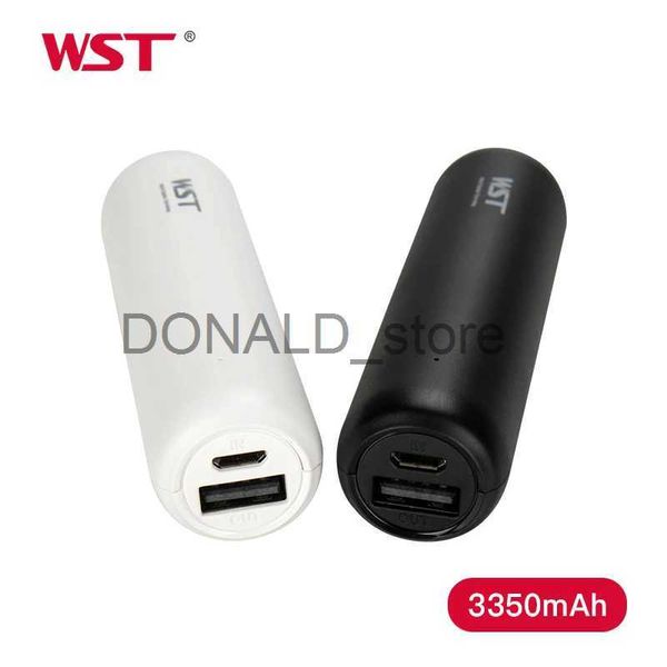 Bancos de energia do telefone celular WST WST Mini Power Bank 3350mAh portátil Bateria externa PACK PARA TOMPLO DE TOLO MOOPELAR TAMANHO DE POLAMENTO DE POLAMENTO J231220