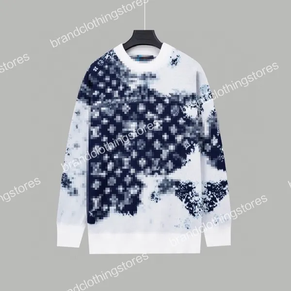 Maglione di design pullover manica lunga maglione da uomo autunno / inverno nuovo full body lettera maglione jacquard girocollo con filo per donna yf111912