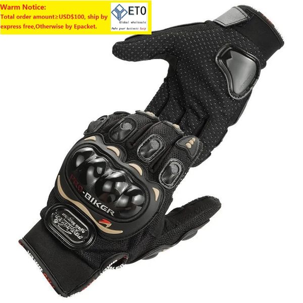 Outdoor Sports Pro Biker Motorradhandschuhe Vollfinger Moto Motorrad Motocross Schutzausrüstung Guantes Racing Glove ZZ