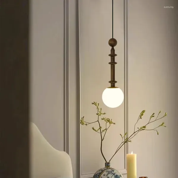 Kolye lambalar Nordic ev ışıkları beyaz cam e14 ampul retro lamba başucu yemek odası mutfak kablosu ayarlanabilir