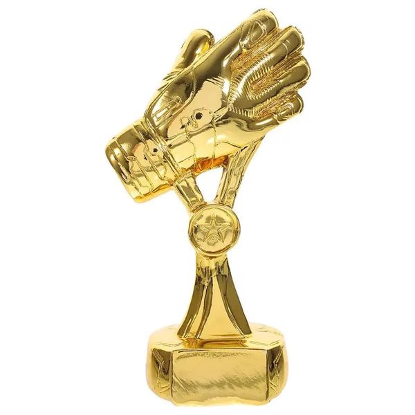 1pc souvenir regalo premio partita di calcio in resina modello trofeo portiere di calcio 231220