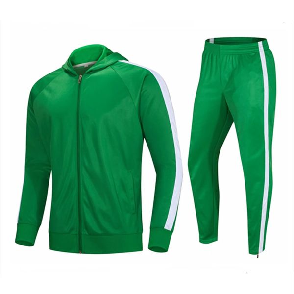 Calças femininas de duas peças crianças adulto veludo dourado tracksuit mulheres homens correndo roupas criança kit com capuz casaco treinamento terno jogging jaqueta de futebol calças 231219