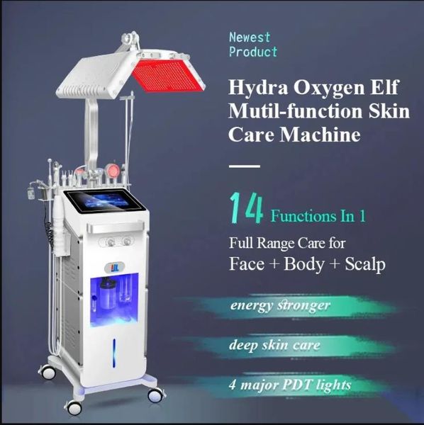 2024 neueste Sauerstoff-Hydra-Dermabrasionsmaschine Gesichtskörper-Schönheitsausrüstung für die Nacken- und Schulterpflege