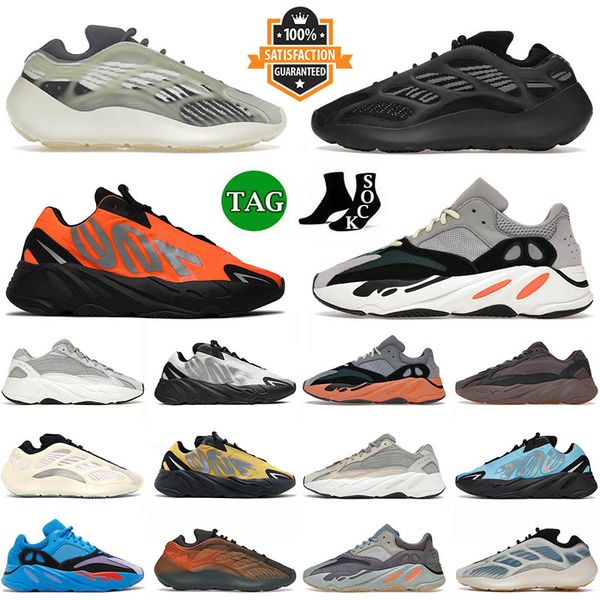 adidas yeezy boost kanye west 700 v2 700 v3 yeezies yeezys shoes Top Qualität Laufschuhe Fade Salt Cloud Weiß Herren Frauen Alien Trainer Sneaker 【code ：L】