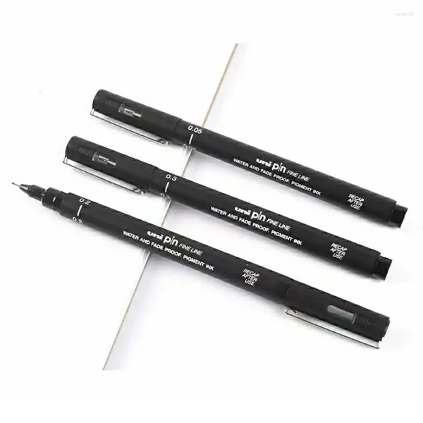 1 Stück schwarzer Tintenstift Zeichenstift 005 01 02 03 05 08 Mikron Pigment Art Marker Büro Schule Set Ultra Fine Line Fineliner