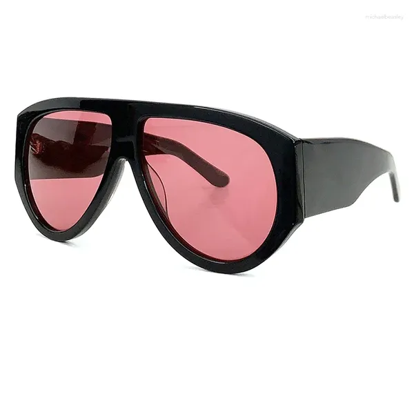 Sonnenbrille 2023 Übergroße Katzenaugenbrille Farbverlauf Bunte Mode Randlos Designer Luxusgeschenke