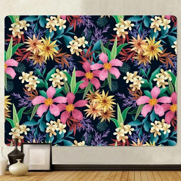 Camess güzel bitki çiçek ev dekorasyon sanat sanat bahçesi hippi bohem yoga paspas kanepe büyük boy yatak sayfası