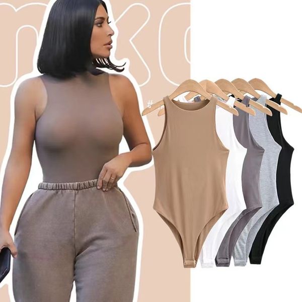 Kadın Tulumlar Mektuplar Baskılı Kadınlar Arka Zipper Tasarım Uzun Yelek Seksi Yastıklı Bikini Mayo Bodysuit Spa Havuz Partisi Mayo Takım