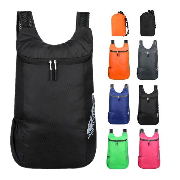 Пакеты 12 л, легкий, компактный, складной, сверхлегкий, уличный складной рюкзак, дорожная сумка, спортивный рюкзак для мужчин и женщин