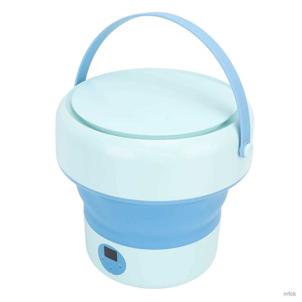 Mini Lavatrice Mini Lavatrice con Cestello Filtro Acqua Lavatrice Portatile Pieghevole Secchio per Biancheria per Biancheria Intima Calzini Vestiti per Bambini 100-240 V