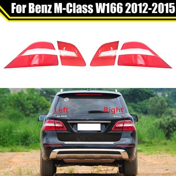 Per Benz Classe M W166 2012 2013 2014 2015 Auto Fanale Posteriore Luci Dei Freni di Ricambio Auto Posteriore Borsette Copertura Maschera