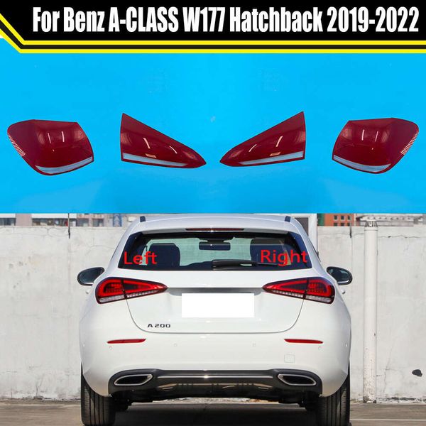 Per Benz A-CLASS W177 Hatchback 2019 2020 2021 2022 Fanale posteriore Luci dei freni Sostituzione Auto Borsette posteriore Copertura