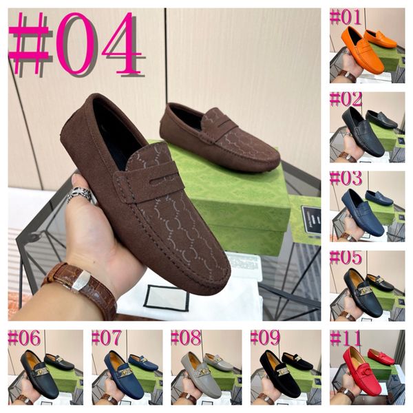 40MODEL Luxus Marke Männer Leder Schuhe Schwarz Burgund Krokodil Drucke Spitze Zehen Casual Herren Designer Kleid