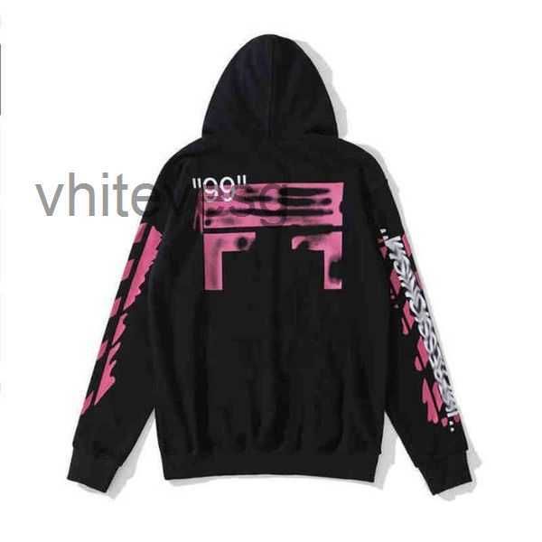 Erkek Beyazları Hoodies Sweatshirts Hoodiew 2023 Fashion Yeni Sonbahar Marka Hoodie Yaldız ve Kadın Çiftinin Whiteoff White Sei6