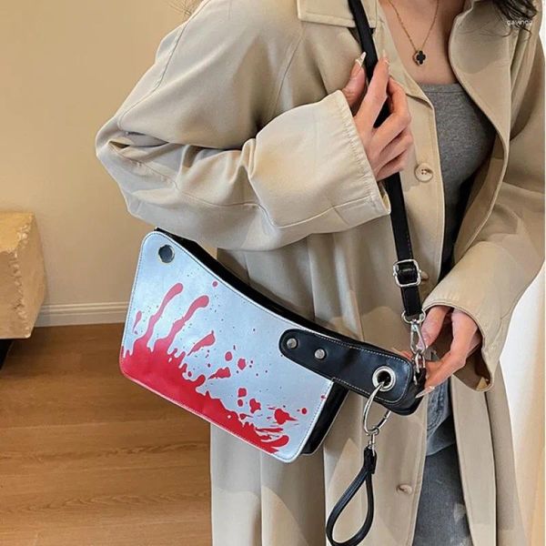 Borsa termica creativa Spring Internet Celebrity Crossbody portatile coltello da cucina personalizzato quadrato per le donne