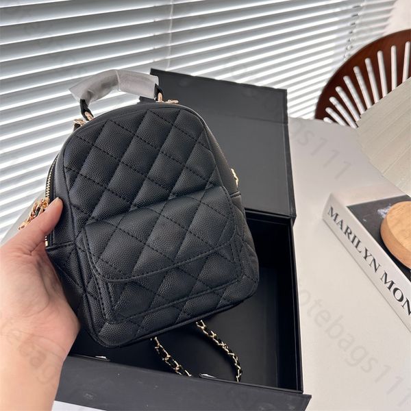 Marca de luxo mochilas designer mochila para mulheres xadrez luxurys bolsas corrente de pele de carneiro mulheres bolsa de viagem moda mini mochila escolar crianças mochilas