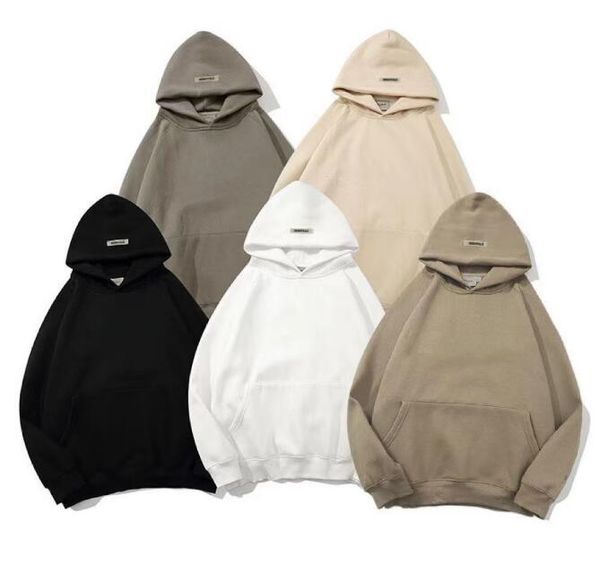 Tasarımcı Erkek Essentialhoody Kadın Hoodies Erkek Essentialhoodies Pullover 1977 Gevşek Uzun Kollu Kapşonlu Jumper Lüks Kış Sıcak Sweatshirt Hoody Set Tutun