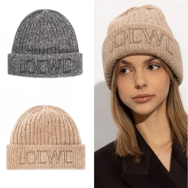 Beanies Moda Tasarımcı Beanie Hats Lüks Erkekler İçin Knited Kadınlar Günlük Unisex Çok Yönlü Kaşmir Dış Mekan Sınırsız Sıcak