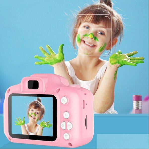 Digitalkameras X2 Kinderkamera Lernspielzeug für Kinder Baby Geschenke Geburtstagsgeschenk Mini Video Drop Lieferung P O Dhiyx