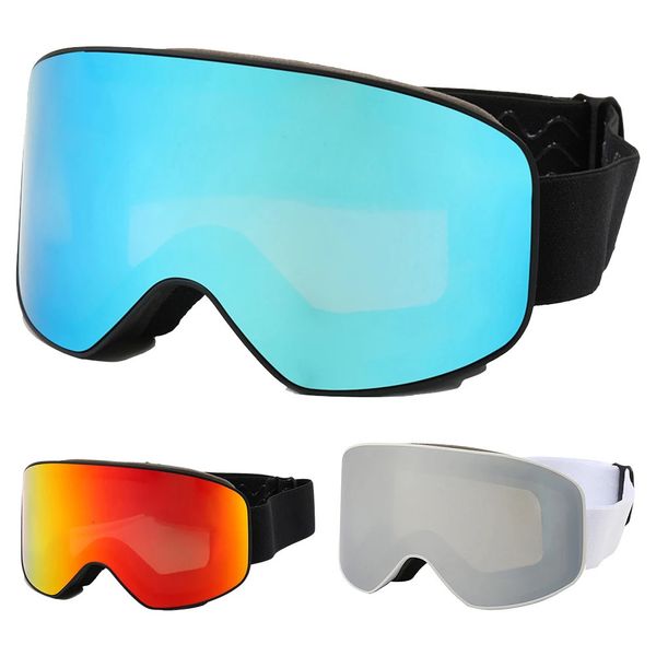 Kayak Goggles Erkek Kadın Kış Boz Anti Snow Ski Gözlük Ücretsiz Maske Çift Katmanları Snowboard Goggles Spor Aksesuarları 231220