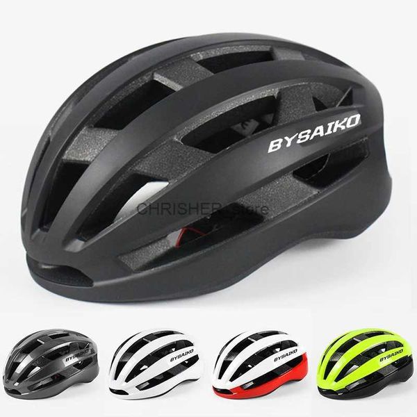 Tırmanma Kaskları Bysaiko Bisiklet Kask Erkek Kadınlar MTB Mountain Yol Bisiklet Entegre Kalıplı Ultralight Kask Açık Hava Spor Binicilik Ekipmanları