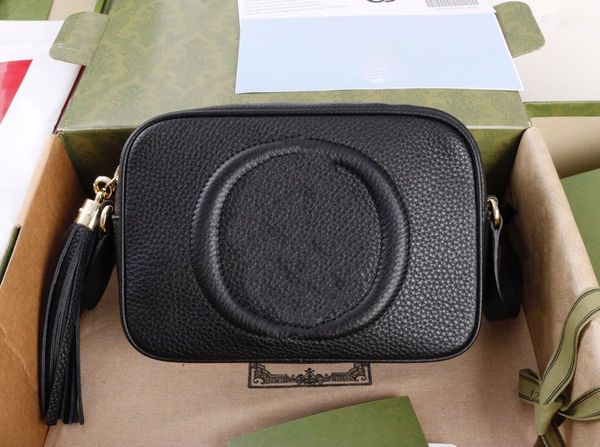 Bag de designer Marmont Soho Hardware de luxo de alta qualidade Bolsa de mensagens de moda e couro prático
