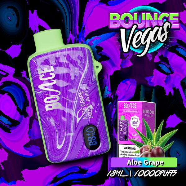 Оптовая продажа Vape Bounce Vape Vegas 10000 Puffs Одноразовая ручка Vape POCO 10000 Puffs Электрическая сигарета