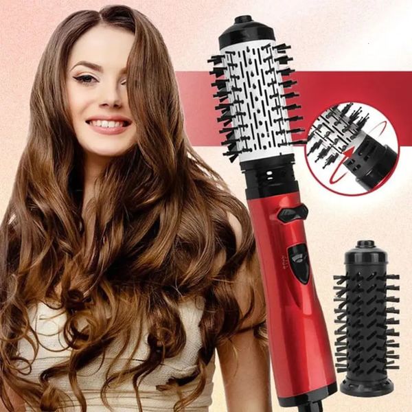 3in1 hava fırçası saç düzleştirici döner kurutucu abs styler 231220