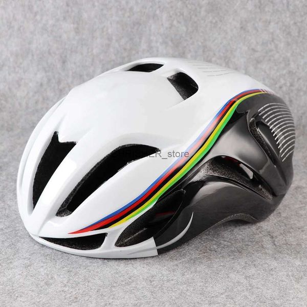 Caschi da arrampicata Casco da bicicletta Aero Triathlon Casco da bici da strada MTB TT Protezione da corsa a cronometro Ciclismo Sport Cappellino sicuro Nessuna attrezzatura