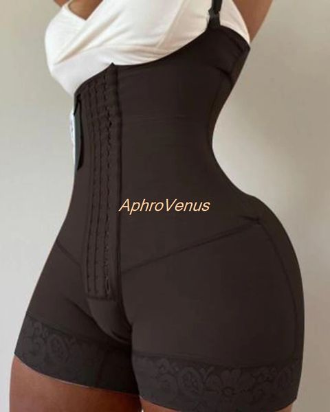 Full Body Shaper Reduktive Hüftgürtel Bodysuit Offener Schritt Taille Trainer Butt Lifter Wear Abnehmen Unterwäsche Fajas 231220