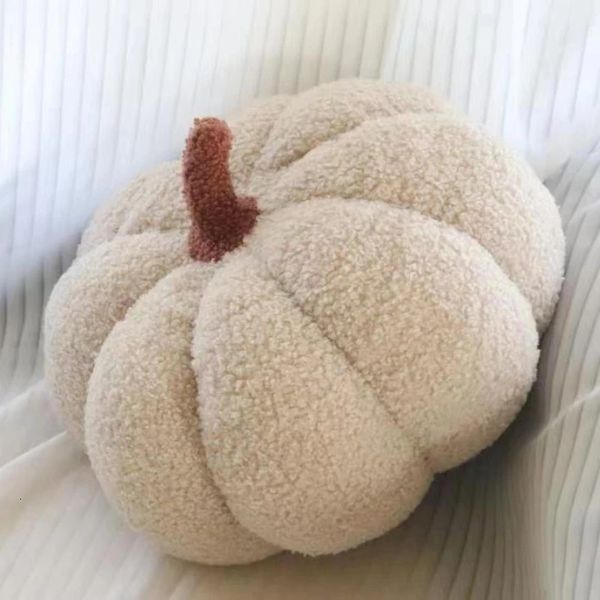 Ricewhite abóbora brinquedo de pelúcia travesseiro para criança bonito planta macio recheado boneca feriados adereços lance travesseiro para criança almofada 231220