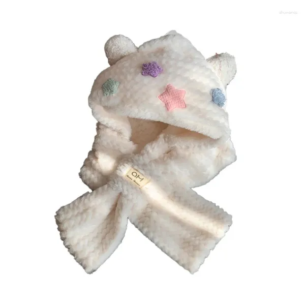 Berretti Cartoon Bear Ear Hat Warm Flap Peluche Passamontagna Berretto per il freddo