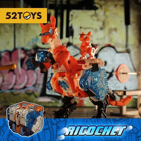 Transformationsspielzeug Roboter 52TOYS BeastBox RICOCHET Känguru Verformungsspielzeug Actionfiguren Sammlerstück Jungenspielzeug für Party-Geburtstagsgeschenke