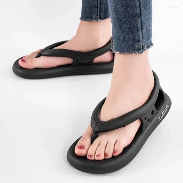 Chinelos de verão masculino flip-flops sapatos de praia antiderrapante resistente ao desgaste fundo macio sandálias de luxo ao ar livre slides de banheiro