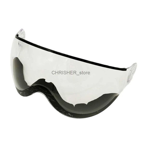 Óculos de esqui locle moon ms95 ms99 capacete de esqui viseira lente sobressalente proteção uv ao ar livre capacete de skate óculos extras para esqui montanhismo