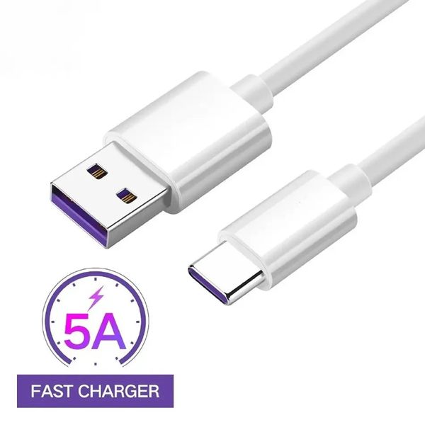 5A Typ-C Superschnellladekabel Ersatz Supercharge USB Typ C Kabel für Huawei Android iOS Telefone